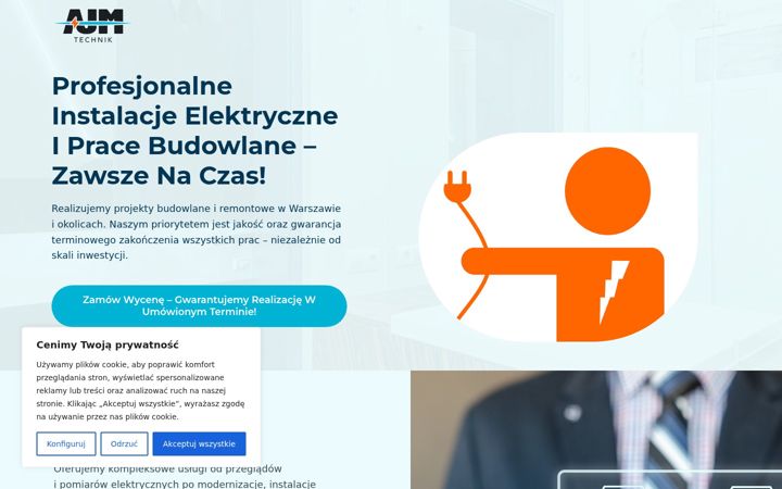 Screenshot of ajmtechnik.pl