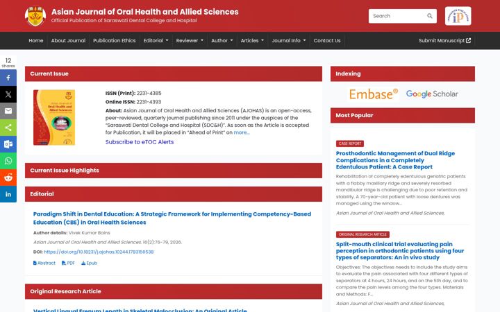 Screenshot of ajohas.com