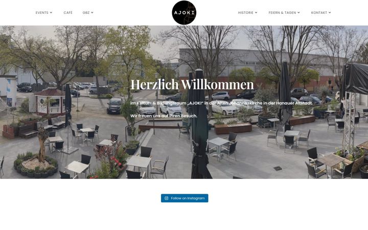 Screenshot of ajoki.de
