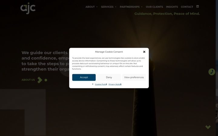 Screenshot of ajollyconsulting.co.uk