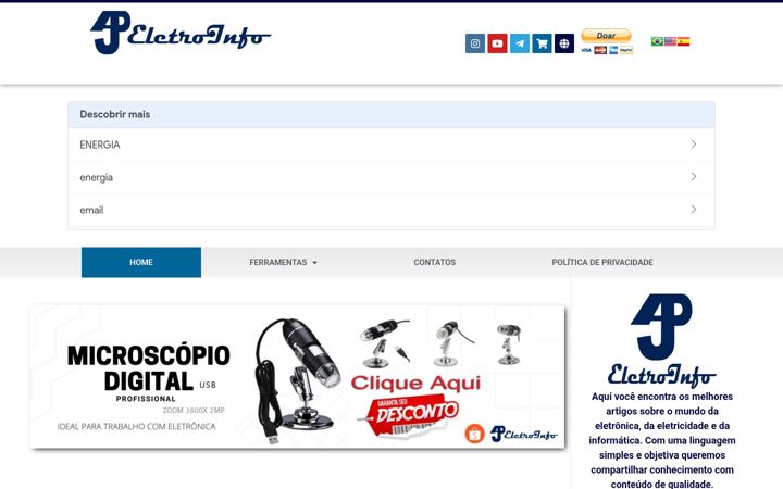 Snimka zaslona za ajpeletroinfo.com.br