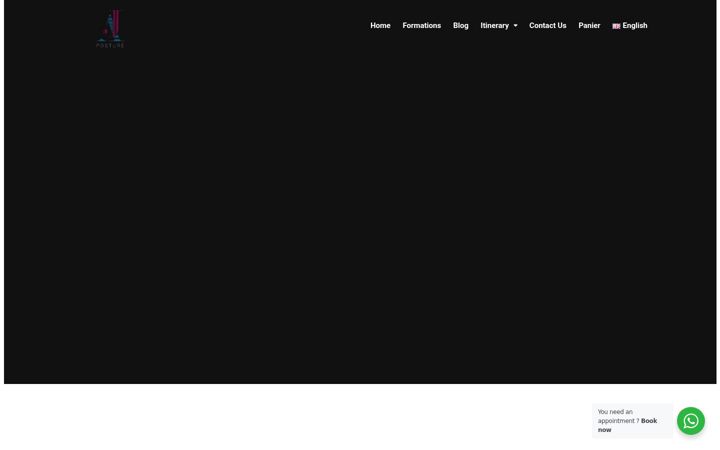 Screenshot di ajposture.com