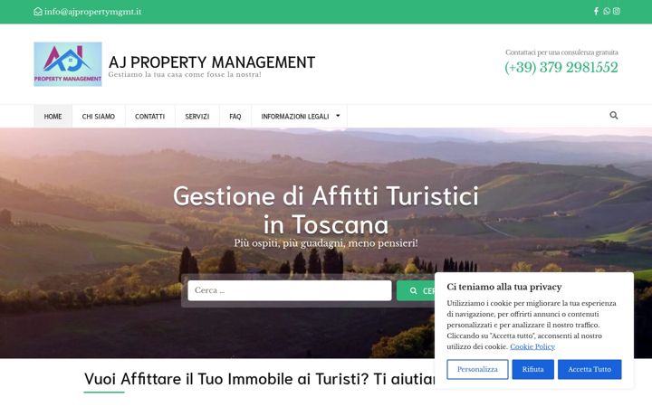 Screenshot of ajpropertymgmt.it
