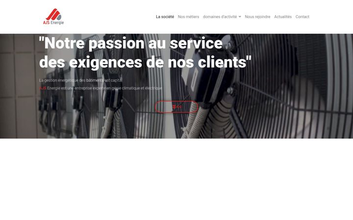 Screenshot ta' ajs-energie.fr