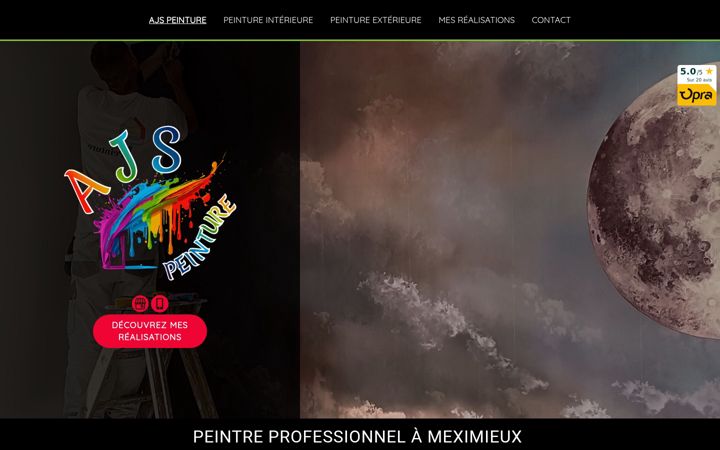 Screenshot of ajs-peinture.fr