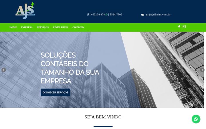 Screenshot of ajsilveira.com.br