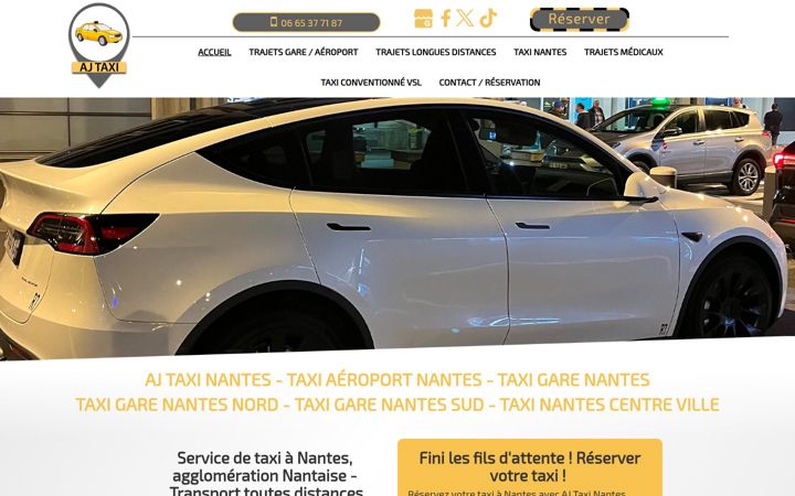 Screenshot of ajtaxinantes.fr