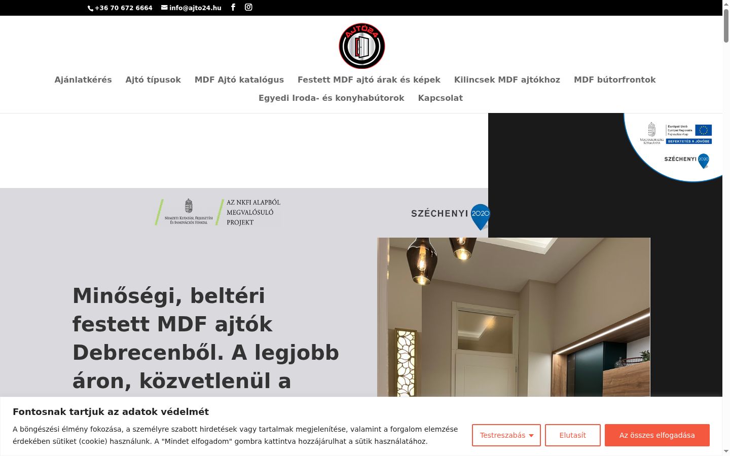Ekrānuzņēmums ar piekrišanas baneri, kas tika rādīts pirms jebkādas mijiedarbības