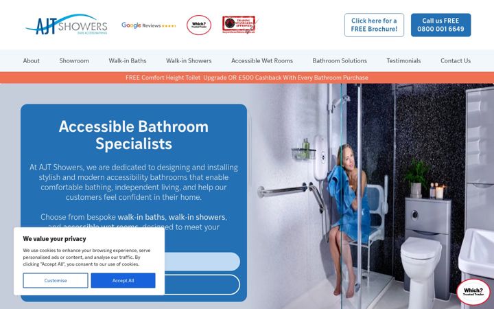 Képernyőkép: ajtshowersltd.co.uk