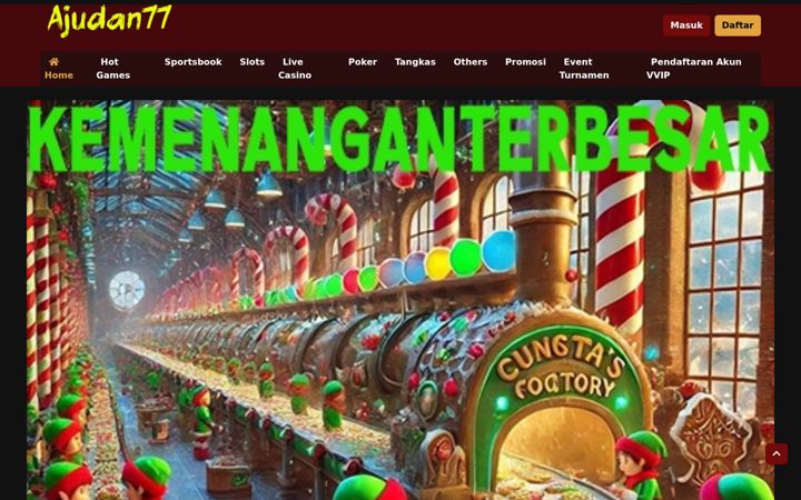 Screenshot of ajudan77.net