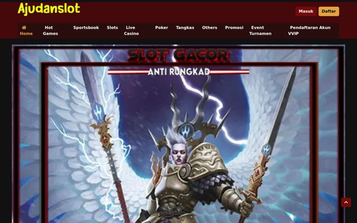 Screenshot of ajudanslot.net