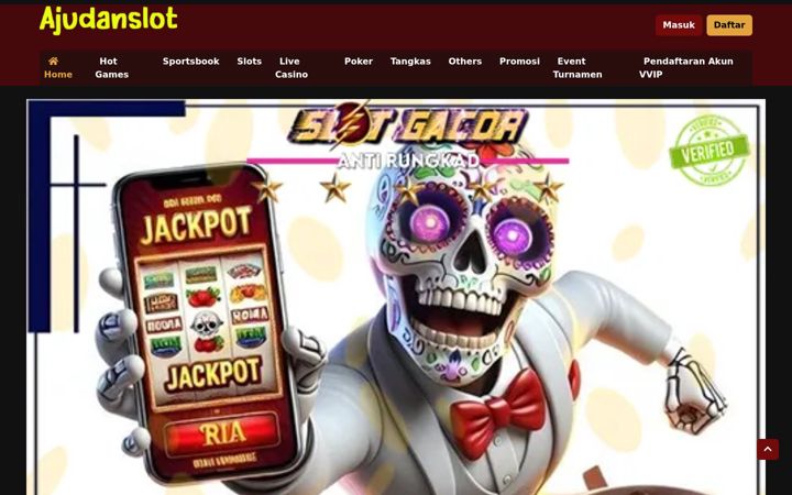 Screenshot of ajudanslot.org