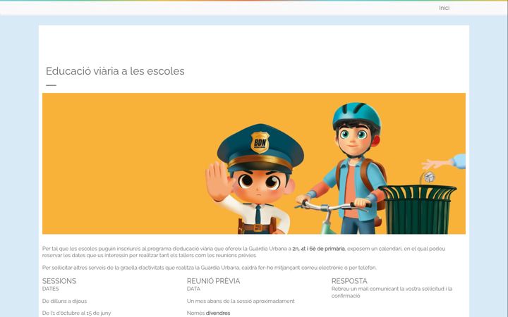 Screenshot of ajuntament-badalona.cat