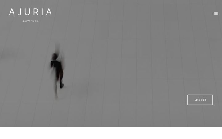 Screenshot of ajurialawyers.com