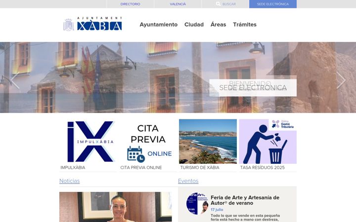 Screenshot of ajxabia.com