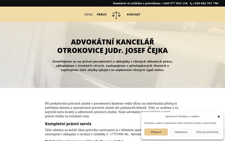 Skärmbild av ak-cejka.cz