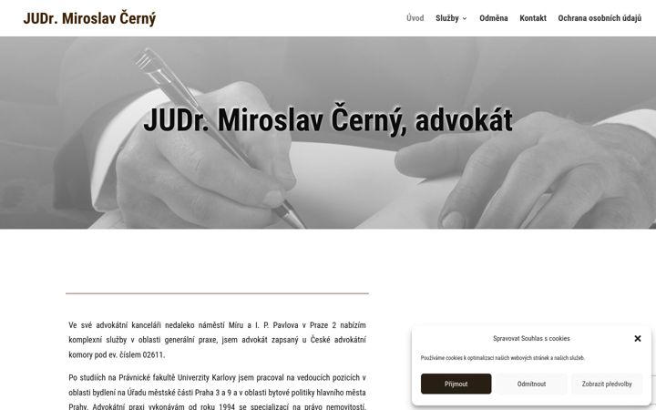 Skärmbild av ak-cerny.cz