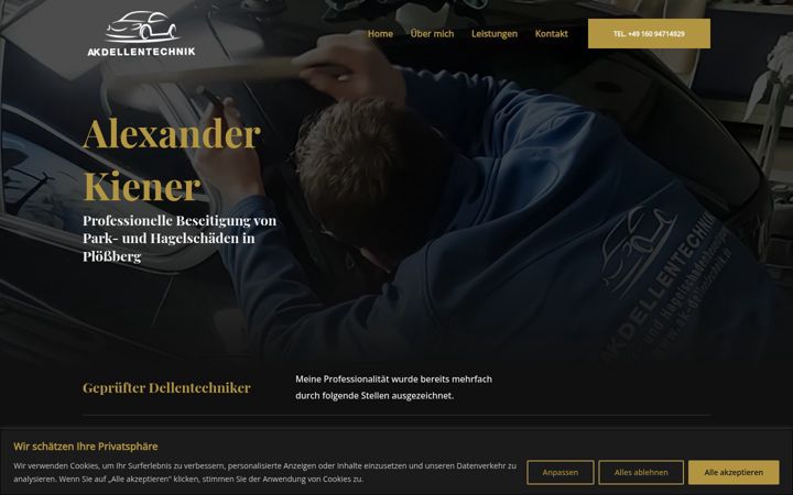 Zrzut ekranu ak-dellentechnik.de