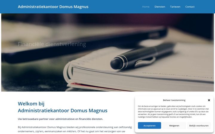 Zrzut ekranu ak-domusmagnus.nl