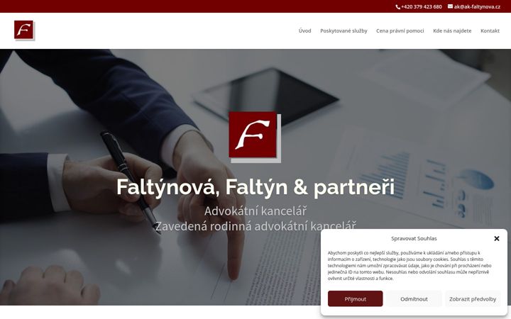 Captura de pantalla de ak-faltynova.cz