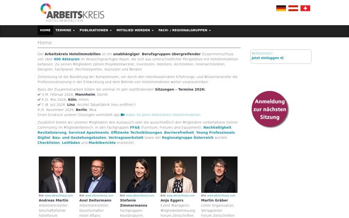 Captura de pantalla de ak-hotelimmobilien.de