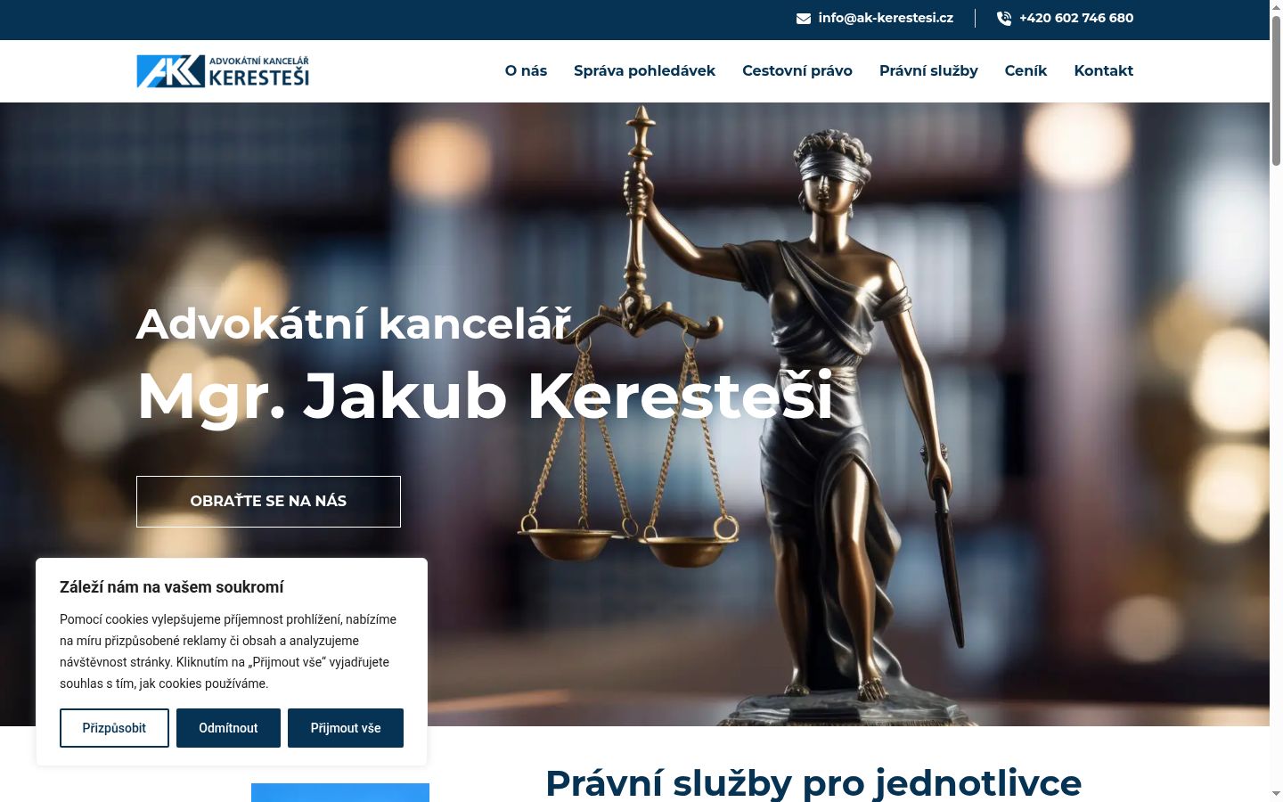 Skärmbild av samtyckesbannern som visades före någon interaktion