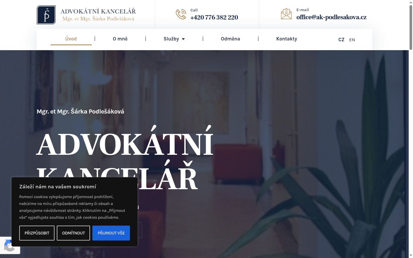 Sutikimo reklamjuostės, rodytos prieš bet kokią sąveiką, ekrano kopija