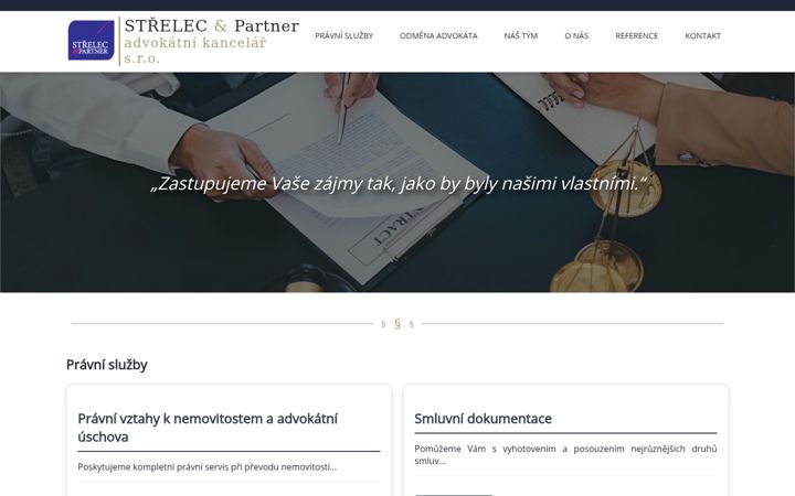 Screenshot of ak-strelec.eu