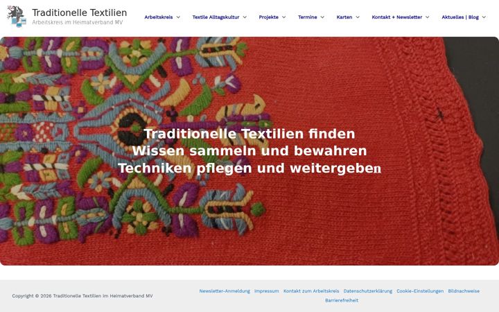 Képernyőkép: ak-traditionelle-textilien-mv.de