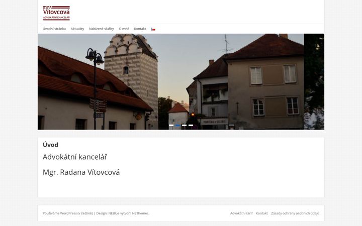 Екранна снимка на ak-vitovcova.cz
