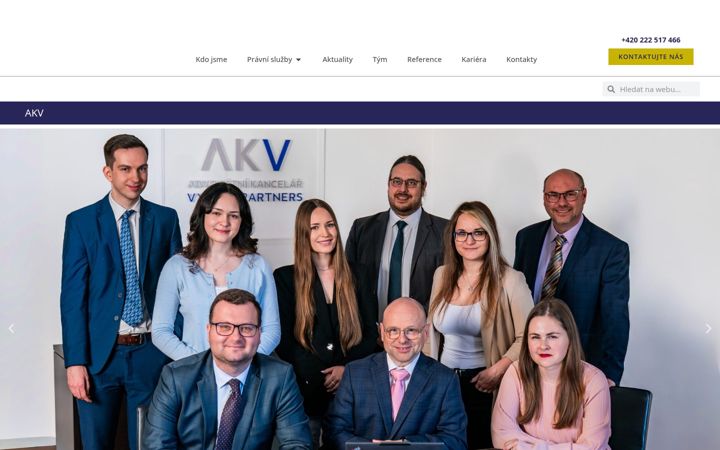Screenshot of ak-vych.cz