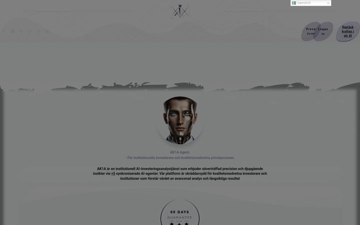 Screenshot of ak1nvestor.com