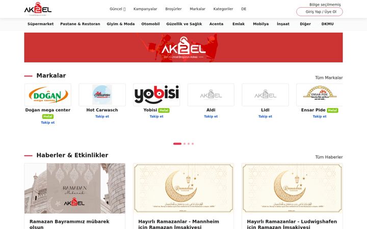 Screenshot of ak2el.com