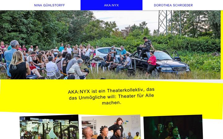 Screenshot of aka-nyx.de