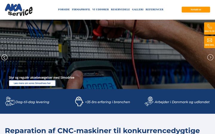 Képernyőkép: aka-service.dk