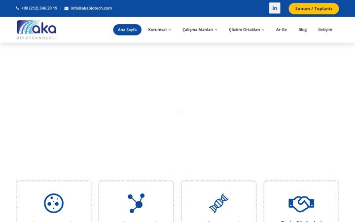 Screenshot of akabiotech.com