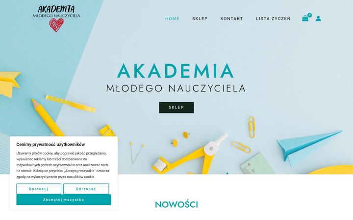 Ekrānuzņēmums no akademia-sklep.pl