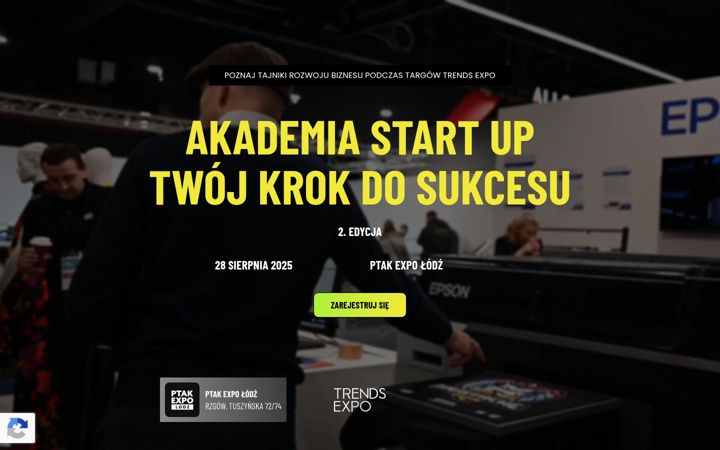 Screenshot of akademia-startup.pl