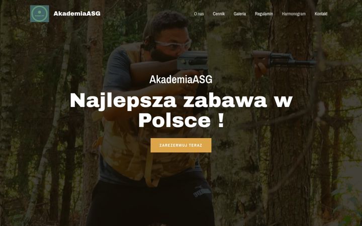 Screenshot of akademiaasg.pl