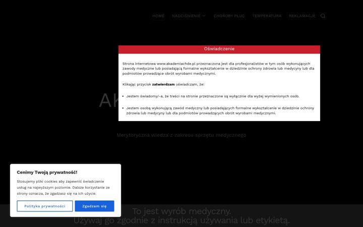 Ekrano kopija akademiachde.pl