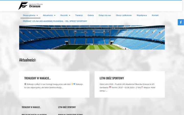 Screenshot of akademiaf5.pl