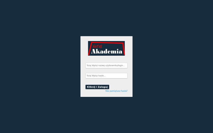 Screenshot of akademiageopolityki.pl