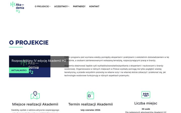 Screenshot of akademiah2.pl