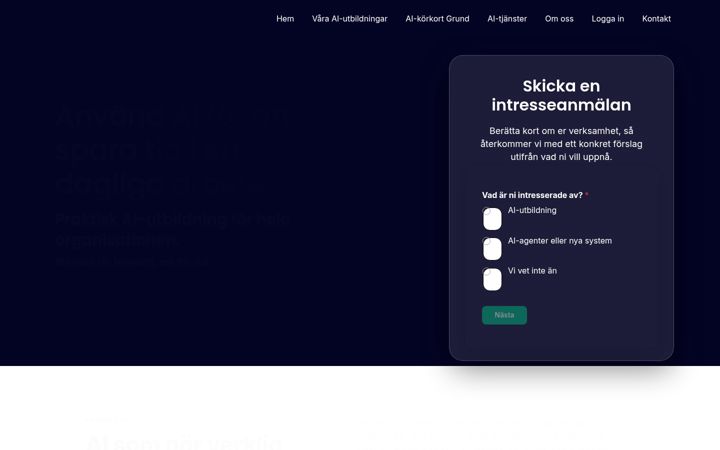 Screenshot of akademiai.se