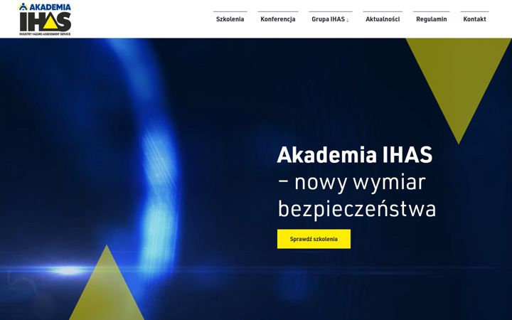 Screenshot of akademiaihas.pl