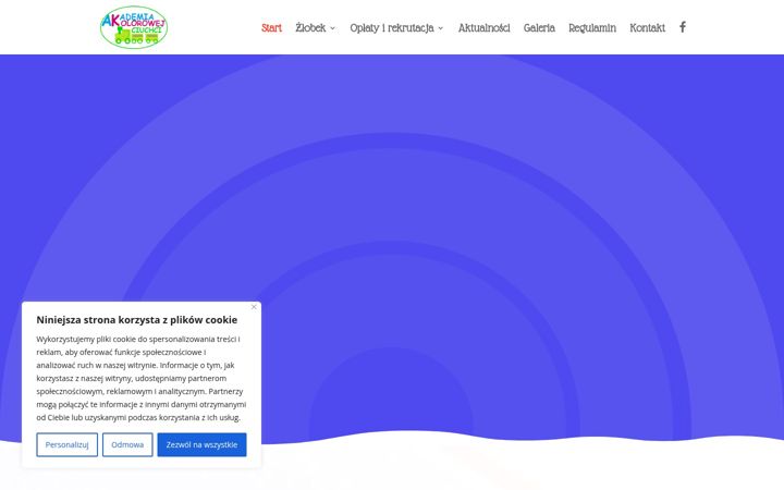 Screenshot of akademiakolorowejciuchci.pl