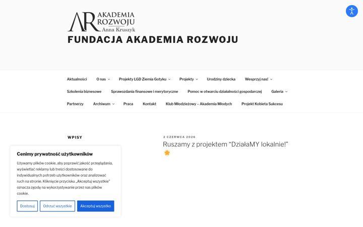 Screenshot of akademiakruszyk.pl