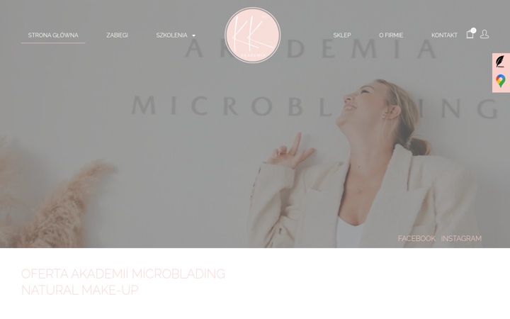 Screenshot του akademiamicroblading.pl