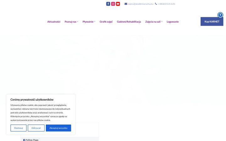 Skärmbild av akademiaruchu.eu