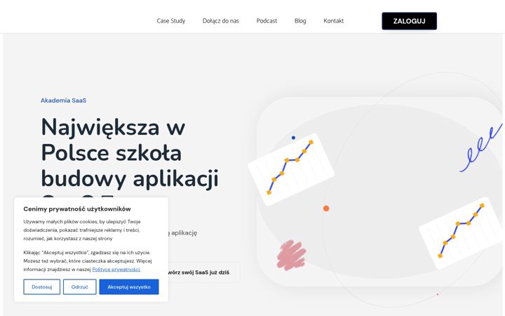 Screenshot of akademiasaas.pl